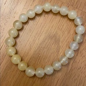 Yellow quartz stone bracelet
